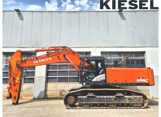 Der Hitachi ZX490-7 Großbagger